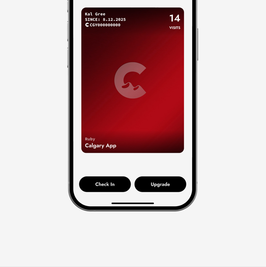 Calgary App earning rewards